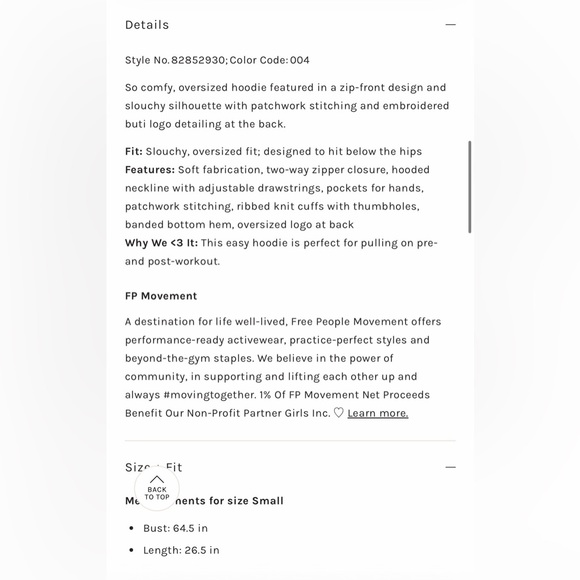 Free People All Your Love hoodie - Picture 4 of 8